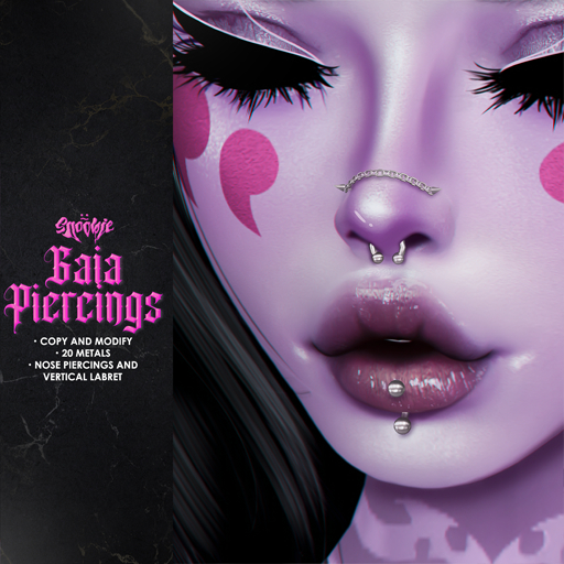 . Snookie Store . ~ Gaia Piercings ~ [FAT]