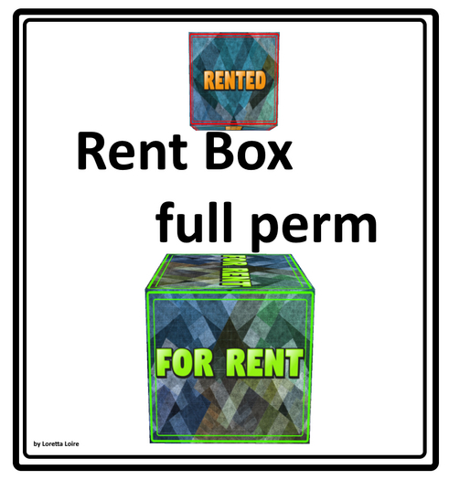 Rent Box (full perm)