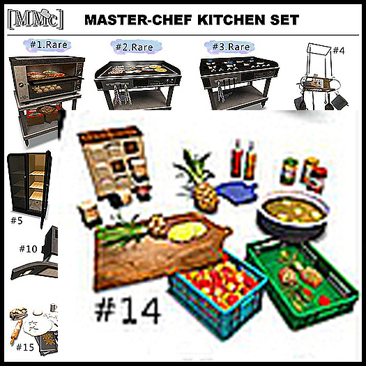 14.[MMc] Master-Chef Table Items 1