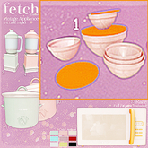 1. [Fetch] Vintage Appliances - Bowls - Pink (Rez me)