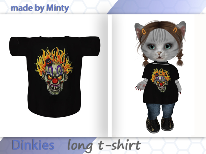 dinkies  tshirt CLOWN