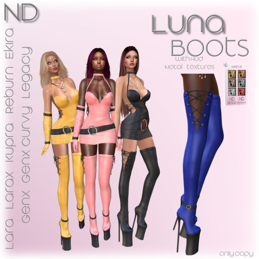 [ND] Luna Boots Blue