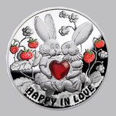 Love Medallion-Happy in Love