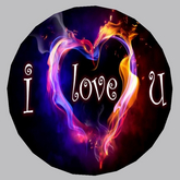 Love Medallion-I Love U