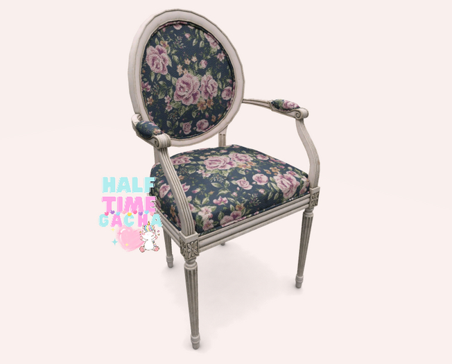 Apple Fall & An Lar Toile Chair (Blue)