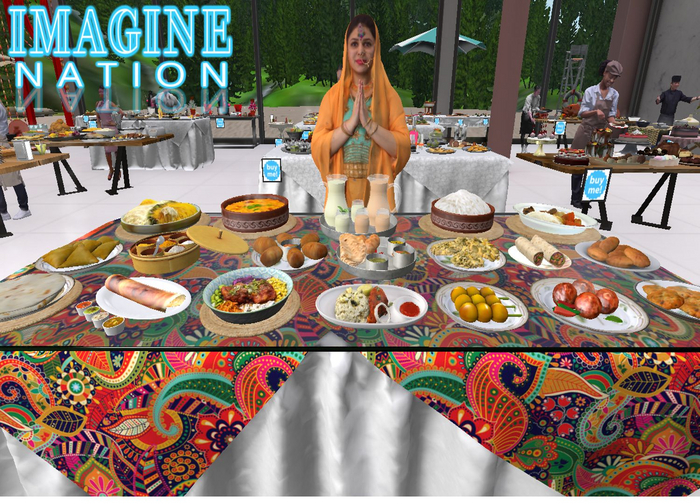 Imagine Hindu Feast