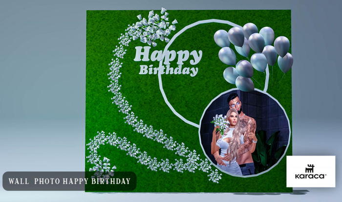 KARACA -  WALL  PHOTO HAPPY BIRTHDAY