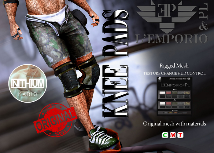 L'Emporio&PL::* Knee Pads*::INITHIUM KARIO