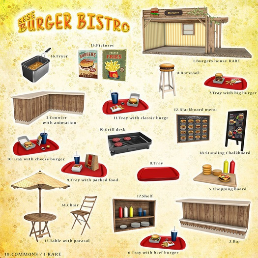 17.Sese - Burger Bistro - Shelf