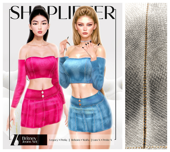 [SHOPLIFTER] - "Britney" Top / WHITE