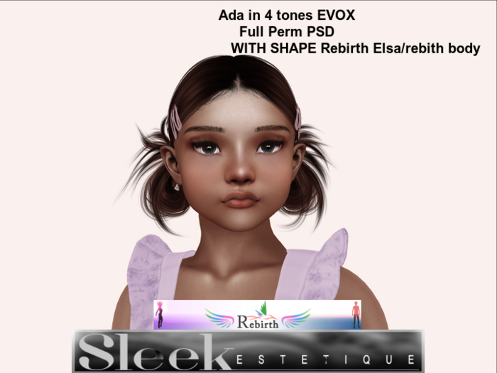 ADA in 4 tone full perm PSD EVOX Shape update