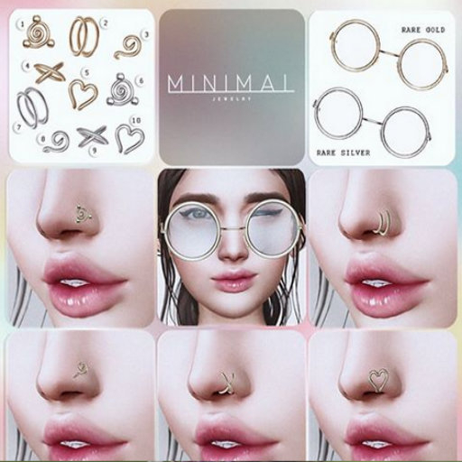 MINIMAL - Gio Glasses -Gold- RARE