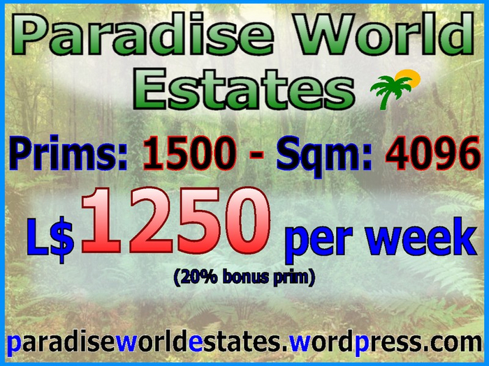 Paradise World Estates - Farming (breedables and residential) region: Velia