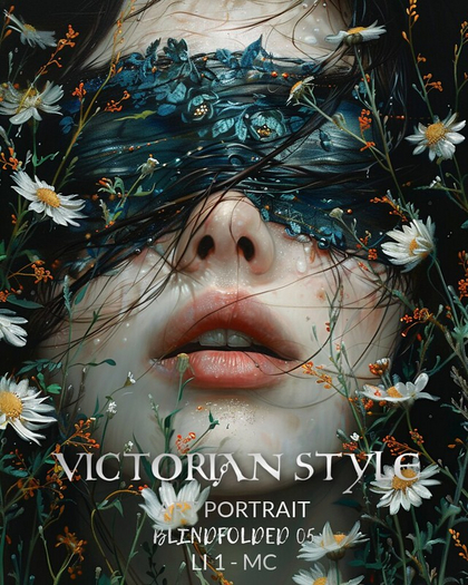 Victorian Style. Blindfolded 05 - Art Portrait. (add)
