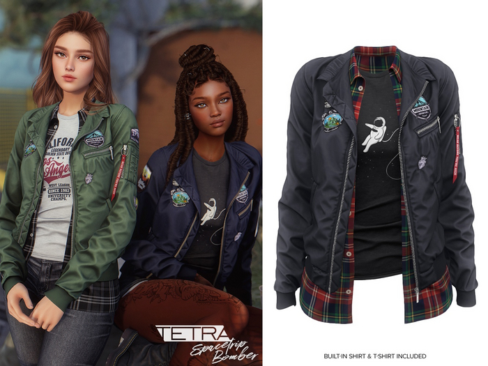 TETRA - Spacetrip Bomber (Graphite)