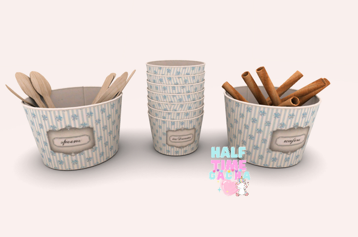 8f8 - 13. Ice Cream Accessories Set