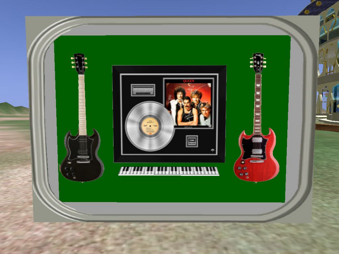 Queen Radio Gaga signed