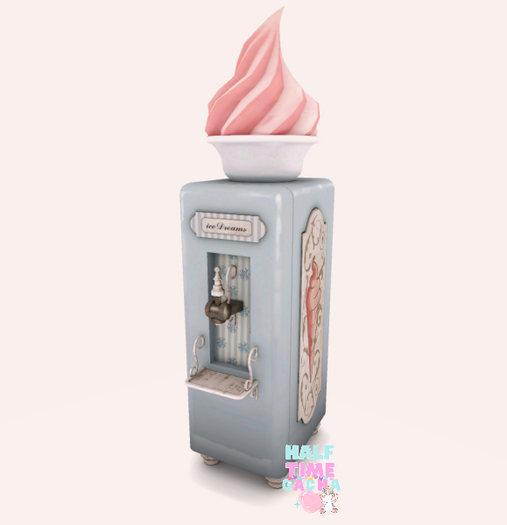 8f8 - 32. Vintage Ice Cream Machine
