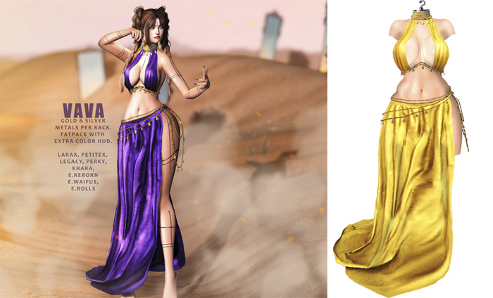 UNA. VavaSilks Yellow