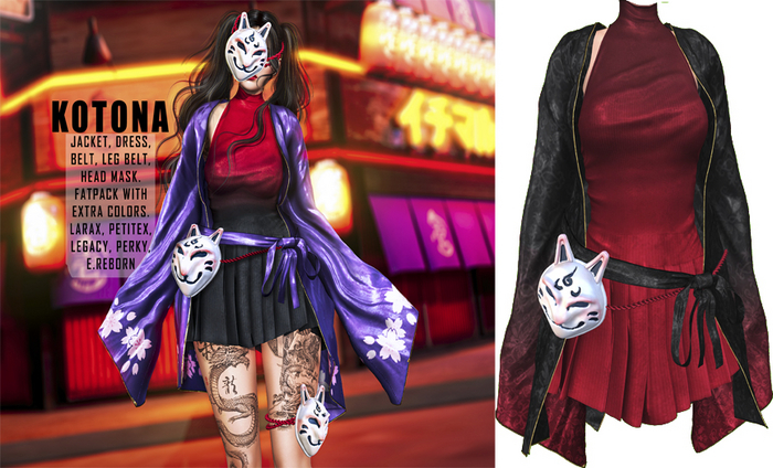 UNA. Kotona RedBlack Gradient