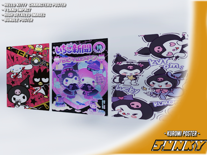 Junky - Kuromi Poster