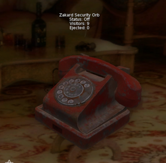 Rusty old Telephone Security Orb V. 1.5