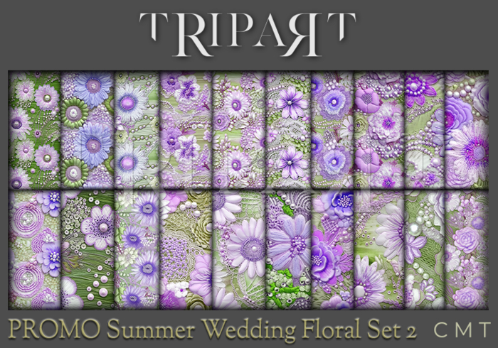 .::TRIPART::. " PROMO " Summer Wedding Floral Set 2