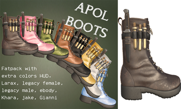 UNA. ApolBoot Brown