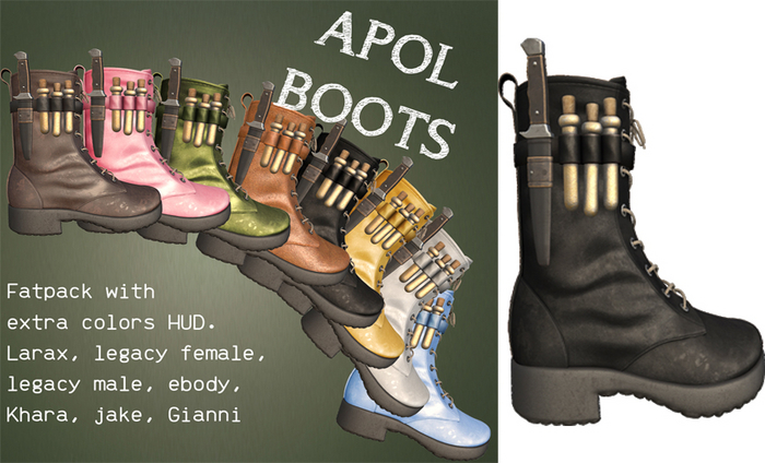 UNA. ApolBoot Black