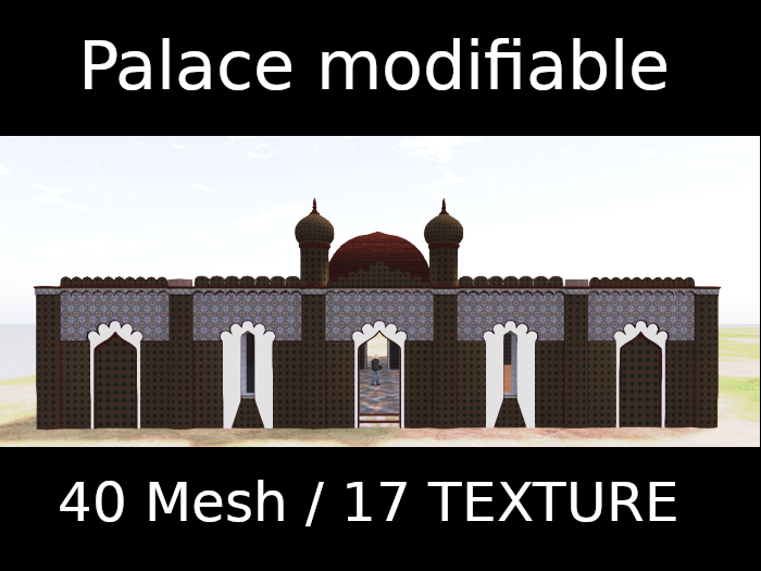 editable oriental palace  wall_V1