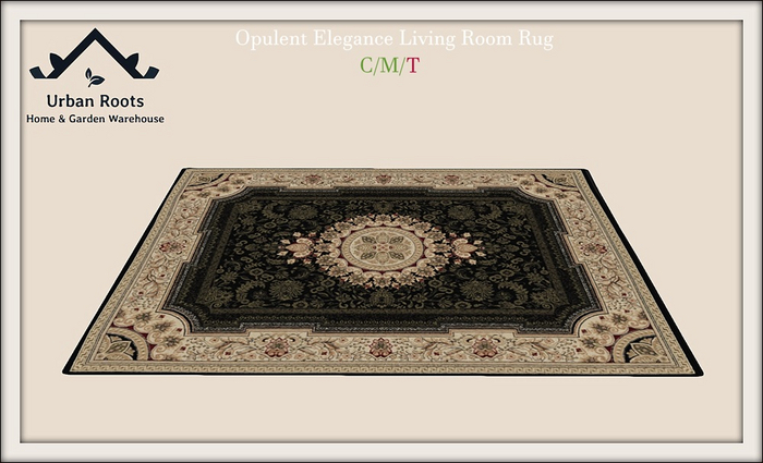 UR Opulent Elegance Living Room Rug 