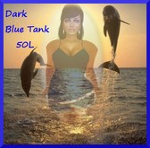 Dark Blue laced tank