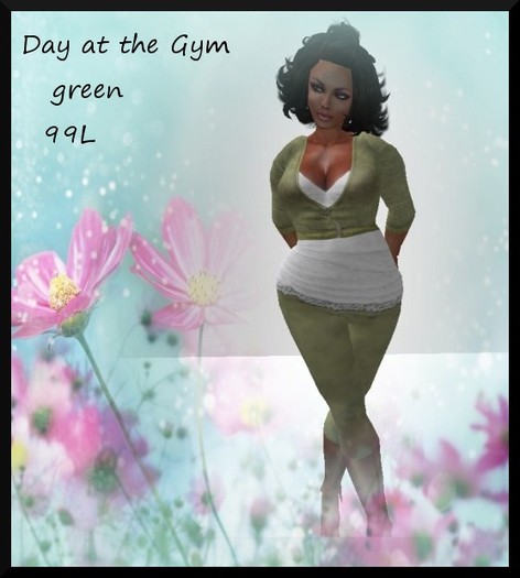 Day at the Gym Green