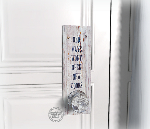 [ zerkalo ] Small Things - Door Sign