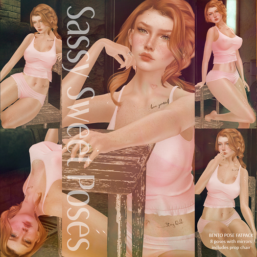 SSP - Deep Thoughts chair poses for models bloggers and photographers