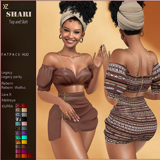 .:-->> YELIZ <<--:.  *SHARI Set* - HUD -