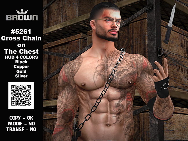 5261 Cross Chain on the Chest