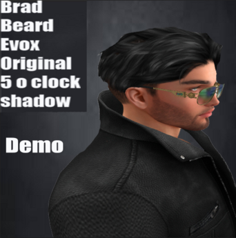 Second Life Marketplace - Demo Brad Beard Original .5 o Clock Shadow