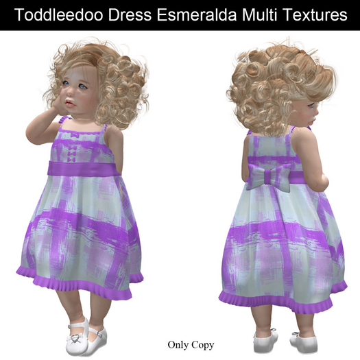 Toddleedoo Dress Esmeralda Multi Textures