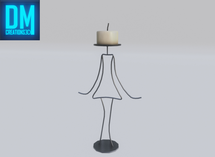 Female Candle Full Perm Mesh