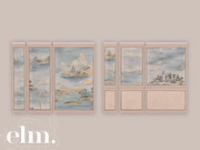 Elm. Wanda Wall Panels//By The Sea