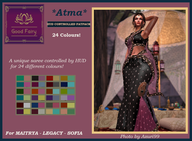 [Good Fairy] - Atma {Designer Saree} *FATPACK*