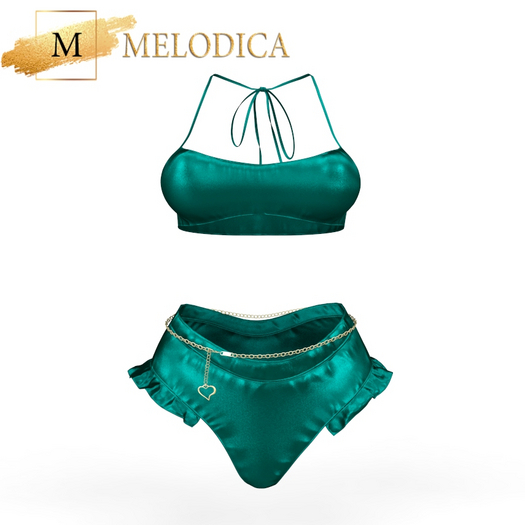 Teal Legacy Silk Outfit