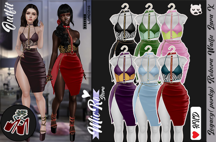 - MicRo - Outfit Sarah FatPack