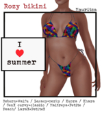 :::darKrose::: Rozy Mauritza bikini