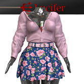 Blue Rose Preppy Outfit MAITREYA