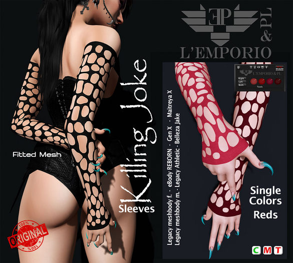 L'Emporio&PL::*Killing Joke*:: Sleeves  -Reds-