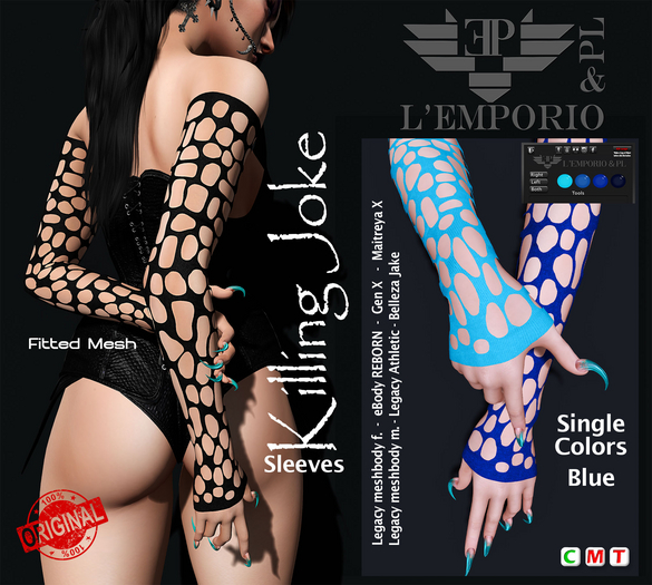 L'Emporio&PL::*Killing Joke*:: Sleeves  -Blue-