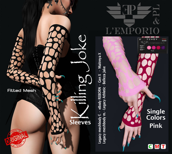 L'Emporio&PL::*Killing Joke*:: Sleeves  -Pink/Purple-