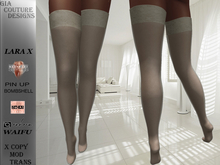 "GCD" Marilyn Opaque Stockings Almond